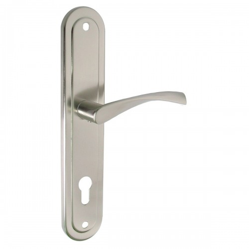 Ручки для металевих дверей 85-112 (для замка 252R) CP (полірований хром)