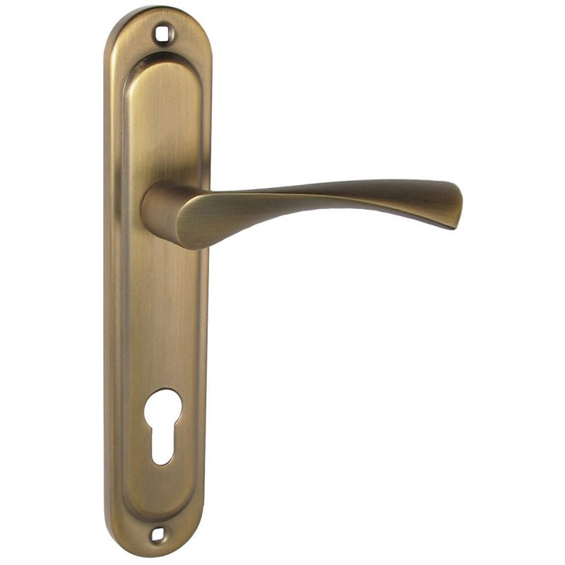 Ручки на планке A-85/40-012 AB (старая бронза)