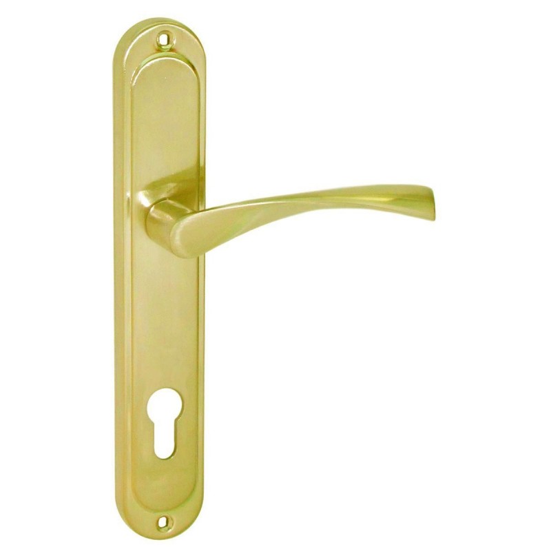 Ручки на планке A-85/40-012 PB (полированная латунь)