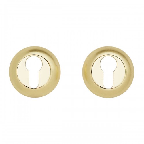 Накладка під циліндр USK A-58 BB/PB (шліфована латунь/полірована латунь)