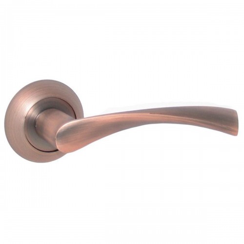 Ручки на розетах USK A-58012 MAC (матова мідь)