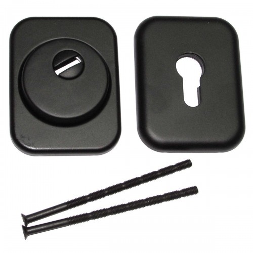 Броненакладка квадратна DP-02 10 мм BLACK (чорний) 10 мм (чорний)