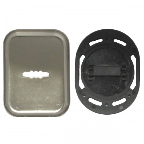 Накладки під сувальдний ключ DE-02 NP (полірований нікель)