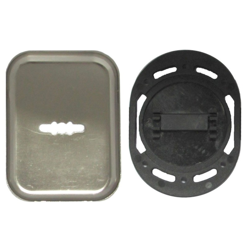 Накладки під сувальдний ключ DE-02 NP (полірований нікель)