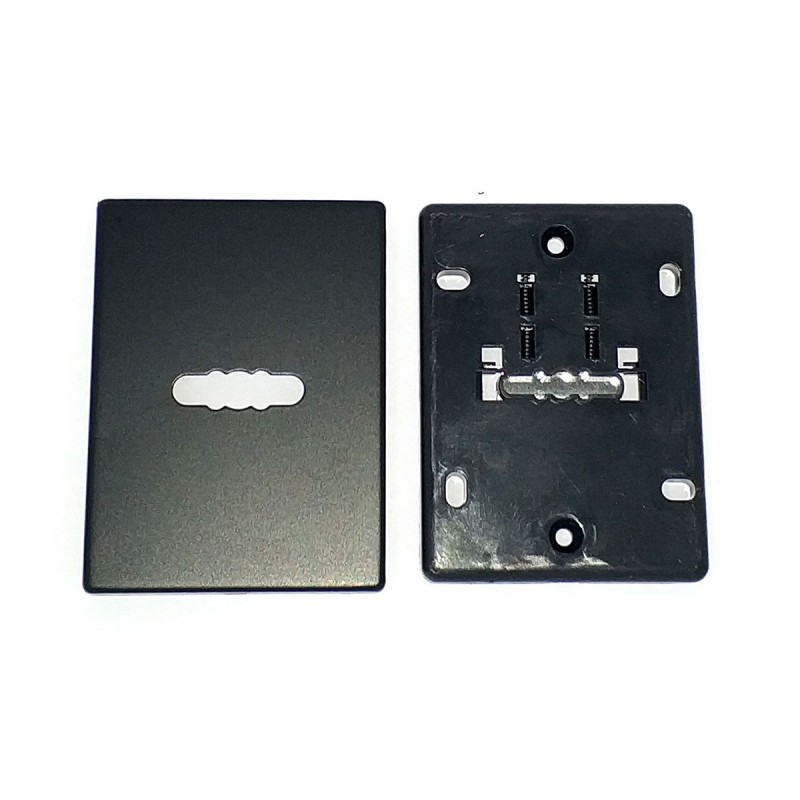 Накладки під сувальдний ключ DE-10 BLACK (чорний)