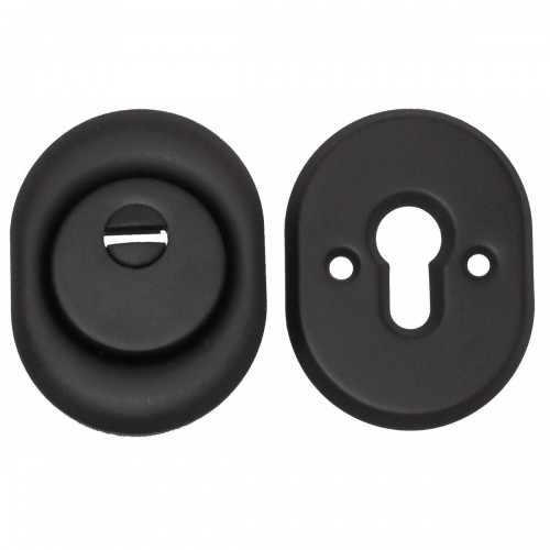 Броненакладка овальна овальна 10 мм BLACK (чорний)