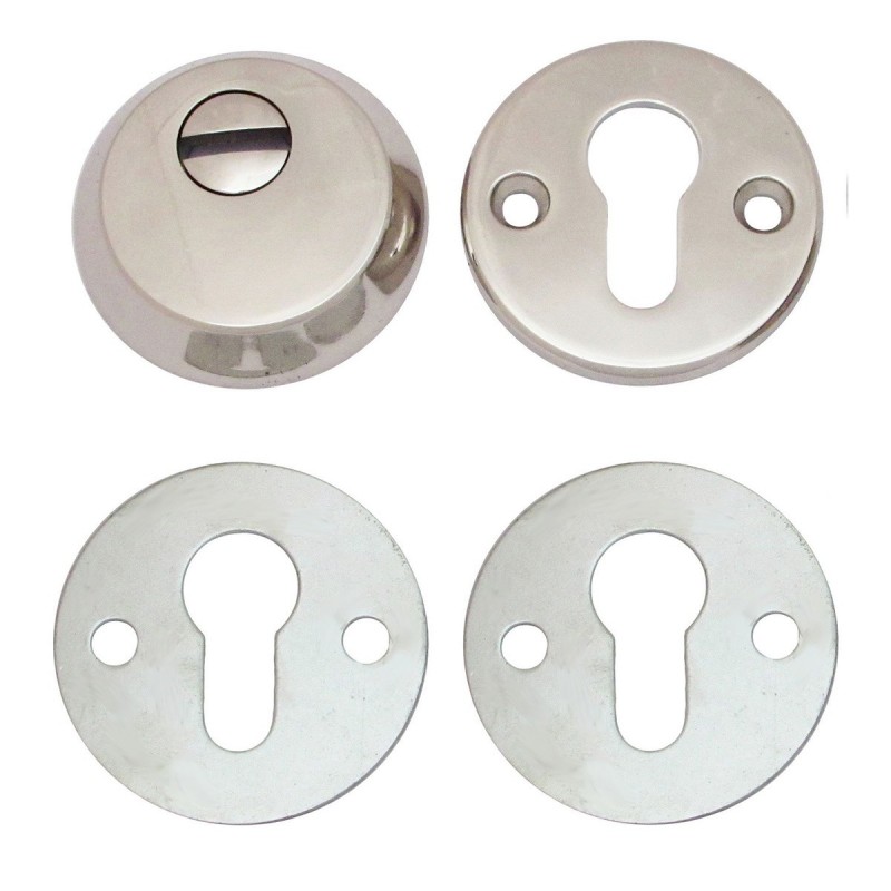 Броненакладка (без кільця) NP (полірований нікель)