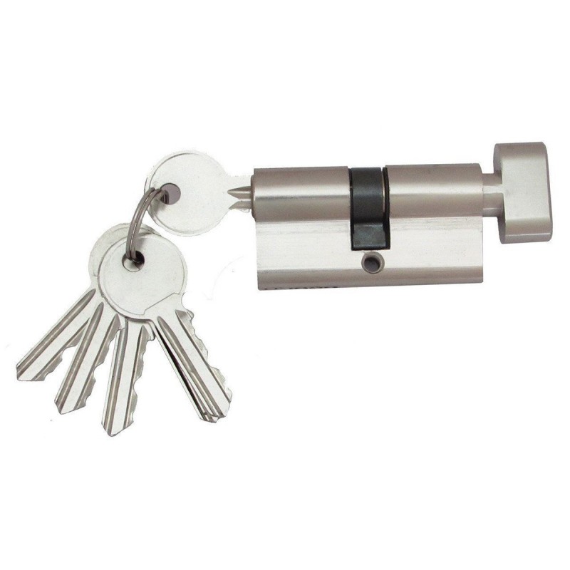 Циліндр замка USK AL-60 (30*30) k/thumb англійський ключ CP (полірований хром)