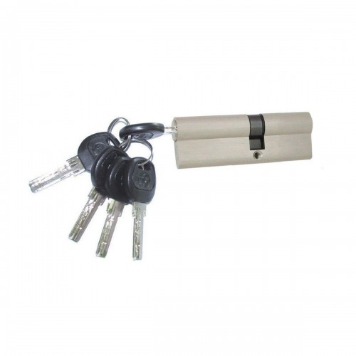 Циліндр замка USK B-70 (40*30) k/k перфорований ключ BN (шліфований нікель)