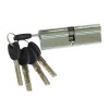 Цилиндр замка USK ZC-100 (50*50) k/k перфорированый ключ NP (полированный никель)