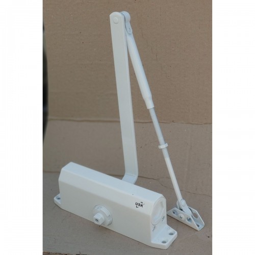 Дотягувач дверний USK 703-80 кг білий