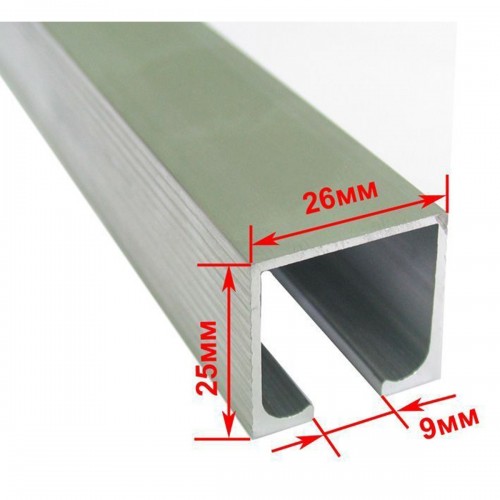 Профіль розсувної системи EKF 120100-02 3 м