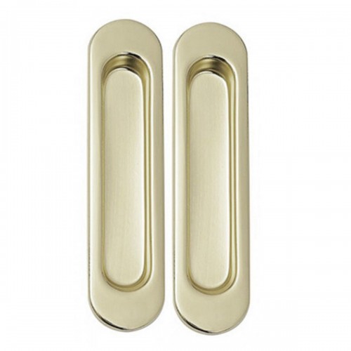 Ручки для розсувних дверей без замка I-05 BN (шліфований нікель)