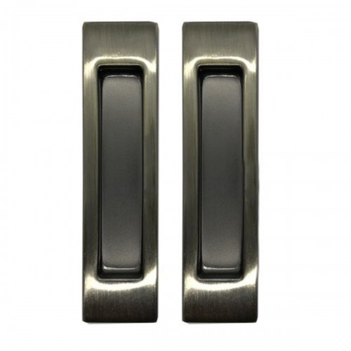 Ручки для розсувних дверей без замка I-077 AB (стара бронза)