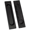 Ручки для розсувних дверей без замка I-077 BLACK (чорний)
