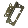 Петлі дверні накладні Fortezi 100*63*2-2BB 33 мм під фарбування AB (стара бронза)