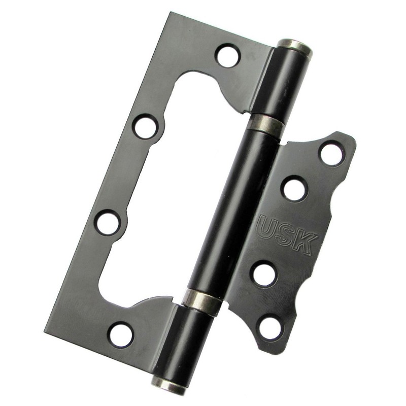 Петлі дверні накладні USK 100*63*2-2BB 33 мм MBN (графіт)