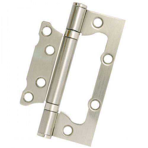 Петлі дверні накладні USK 100*75*2.5-2BB 38 мм BN (шліфований нікель)