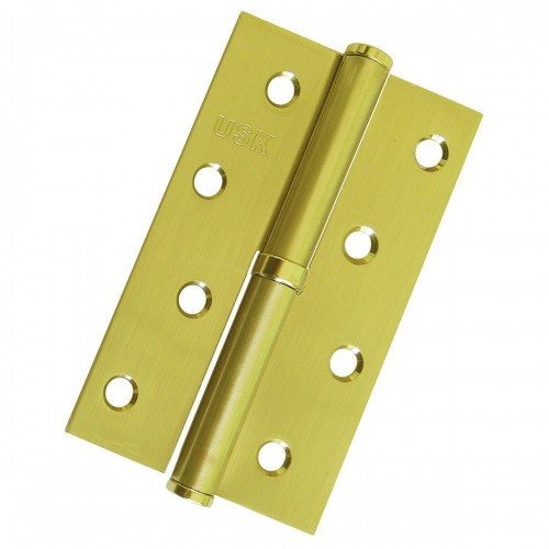 Петлі дверні роз\'ємні Fortezi 100*70*2.5-1BB L PB (полірована латунь)