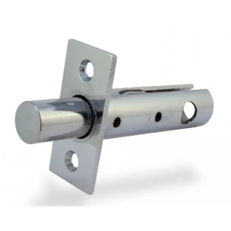 Засувка для вхідних дверей 256 (без поворотника) BN (шліфований нікель)