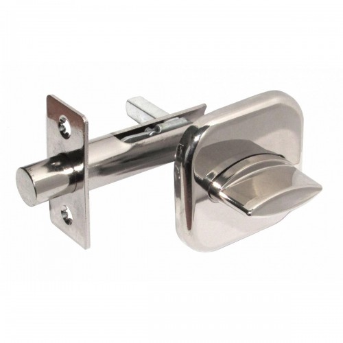 Засувка для металевих дверей DL-02 NP (полірований нікель)