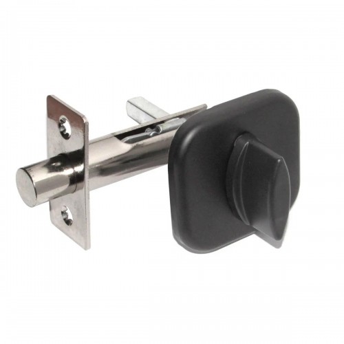 Засувка для металевих дверей DL-02 BLACK (чорний)