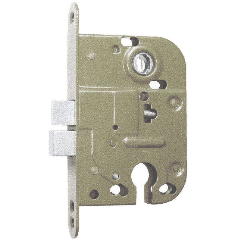 Замок для міжкімнатних дверей USK 2018 (з відповідною планкою 9171) NP (полірований нікель)