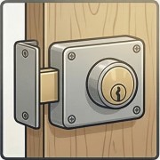 Замки накладні